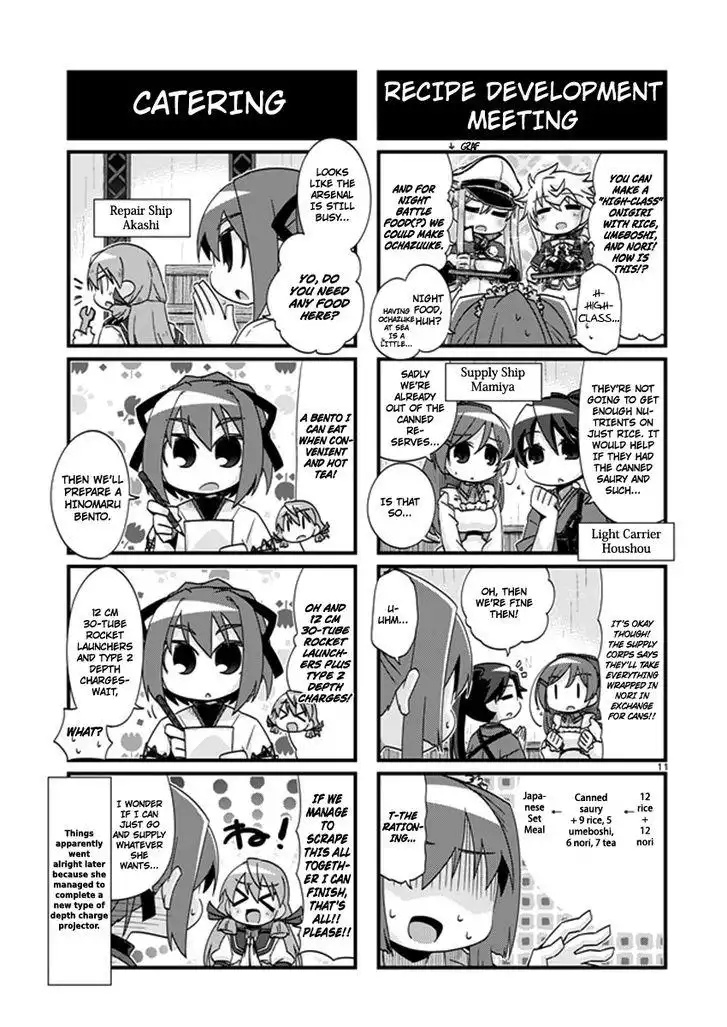 Kantai Collection - Kankore - 4-koma Comic - Fubuki, Ganbarimasu! Chapter 202 11